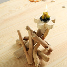 Load image into Gallery viewer, Wooden Candle
