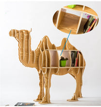 Load image into Gallery viewer, LCamel Wooden Bookcase