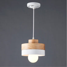 Load image into Gallery viewer, Solid Wood Square Round Chandelier