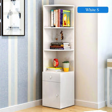 Load image into Gallery viewer, Wooden Corner Bookcase