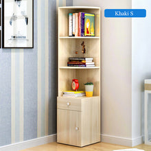 Load image into Gallery viewer, Wooden Corner Bookcase