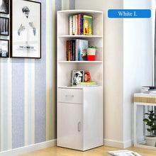 Load image into Gallery viewer, Wooden Corner Bookcase