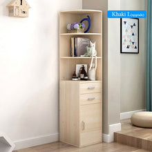Load image into Gallery viewer, Wooden Corner Bookcase